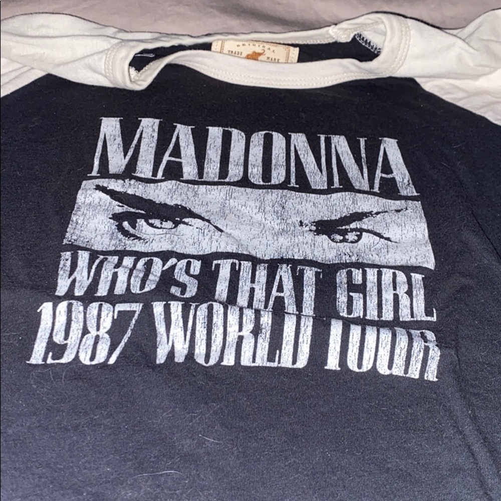Madonna Who’s That Girl 1987 World Tour Tee